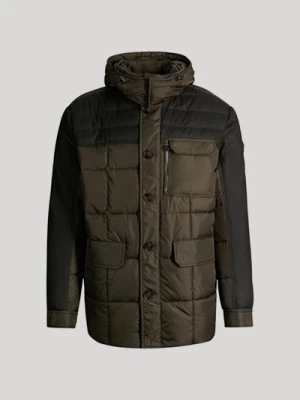 Parka w kolorze ciemnozielonym JOOP!