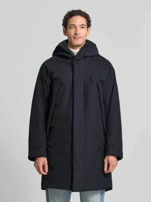 parka w kroju regular fit z podszewką z alcantary model 'Treeline HIPE' Peak Performance Czarny