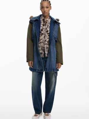 Parka z futerkiem Desigual