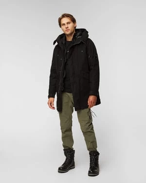 Parka Z Kapturem C.p. Company Outerwear Long Jacket CP Company