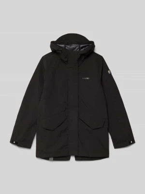 Parka z kapturem i kieszeniami z patką Killtec