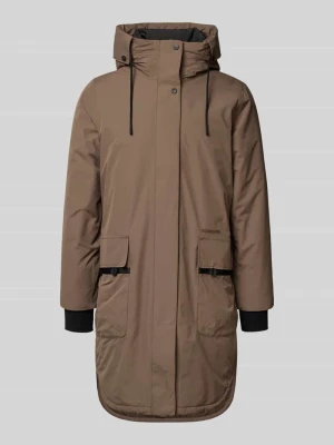 Parka z kapturem i kieszeniami z patką model ‘AIKO’ Didriksons
