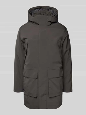 Parka z kapturem i kieszeniami z patką model ‘MOON’ Jack & Jones Premium