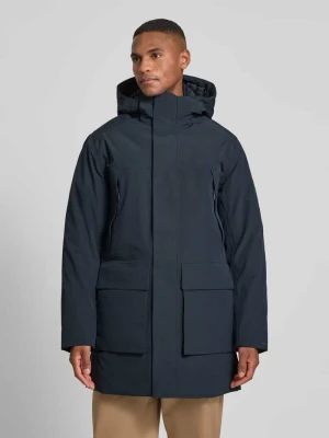 Parka z kapturem i kieszeniami z patką model ‘MOON’ Jack & Jones Premium