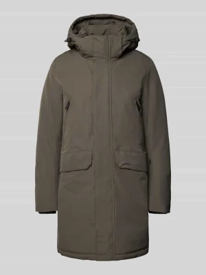 Parka z kapturem i kieszeniami z patką model ‘NEW ICEBERG’ ECOALF