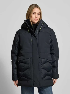 Parka z kapturem i logo model ‘INFUSION HELIUM’ Peak Performance