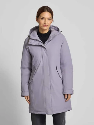 Parka z kapturem i wpuszczanymi kieszeniami camel active