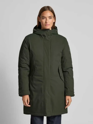 Parka z kapturem i wpuszczanymi kieszeniami camel active