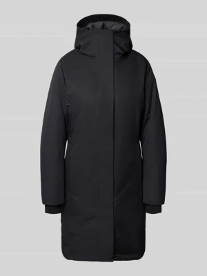 Parka z kapturem i wpuszczanymi kieszeniami model 'GW66' G.I.G.A. DX Czarny