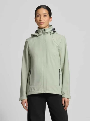 Parka z kapturem i zakrytym zamkiem błyskawicznym G.I.G.A. DX