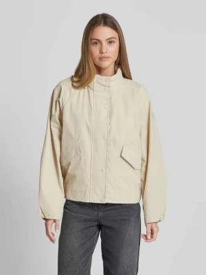 Parka z kapturem model "BELUMUTALF" ECOALF Złamany biały
