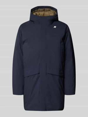 Parka z kapturem model 'JARNO' K-way Granatowy