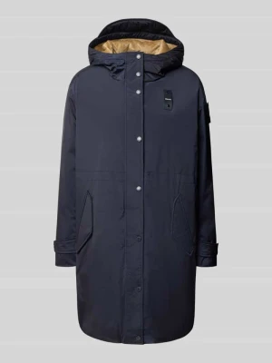 Parka z kapturem model 'PAYNE' Blauer Usa Granatowy