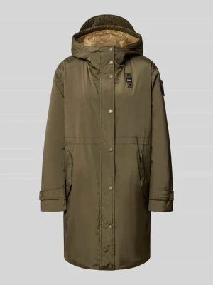 Parka z kapturem model 'PAYNE' Blauer Usa Oliwkowy