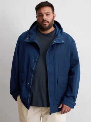 Parka z kapturem regular Marc O'Polo modrá