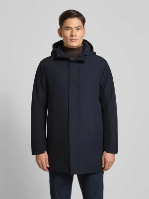 Parka z kapturem SCANDINAVIAN EDITION Granatowy
