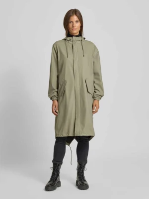 Parka z kieszeniami z patką model ‘Fishtail’ Rains