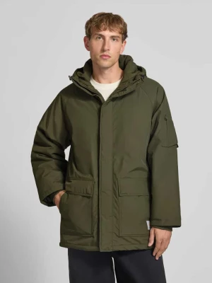 Parka z kieszeniami z patką model 'Stanwood' Carhartt WIP Oliwkowy
