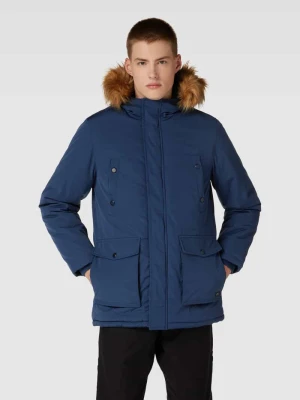 Parka z krytym zamkiem błyskawicznym Blend