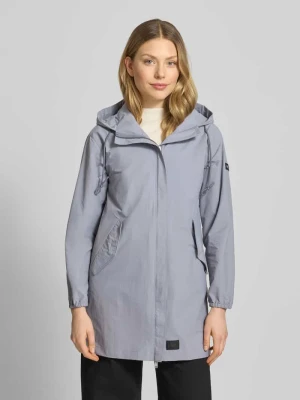 Parka z naszywkami z logo model 'AMETI' khujo