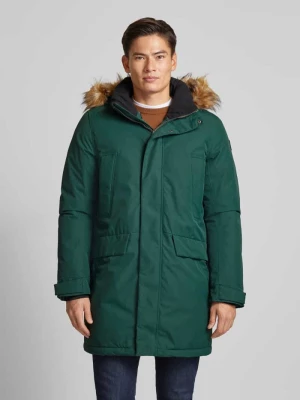 Parka z obszyciem ze sztucznego futra model ‘ALAMOS’ icepeak