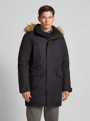 Parka z obszyciem ze sztucznego futra model ‘ALAMOS’ icepeak