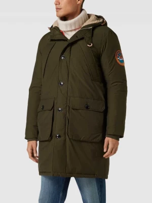 Parka z wyhaftowanym motywem Scotch & Soda