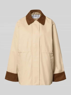 Parka z wykładanym kołnierzem i wpuszczanymi kieszeniami model ‘ANCA’ YAS