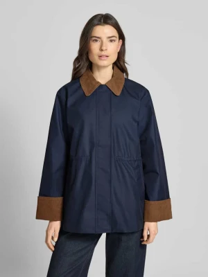 Parka z wykładanym kołnierzem i wpuszczanymi kieszeniami model ‘ANCA’ YAS