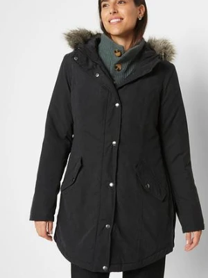 Parka z zamkami z boku do regulacji obwodu bonprix