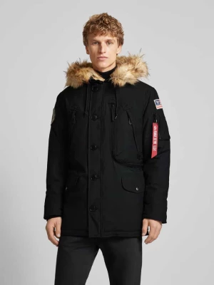 Parka ze stójką alpha industries