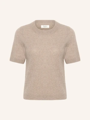 Part Two Dzianinowa Koszulka Everlotta Z Kaszmiru beige