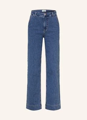 Part Two Jeansy Wide Leg Barba blau
