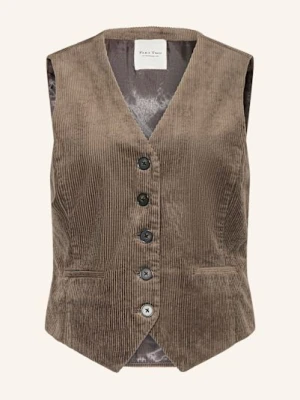 Part Two Kamizelka Typu Blezer Linka Ze Sztruksu beige