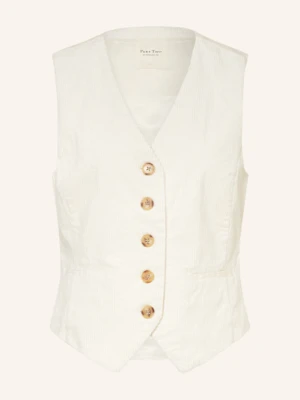 Part Two Kamizelka Typu Blezer Linka Ze Sztruksu weiss