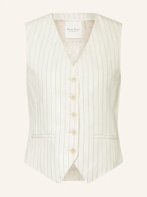 Part Two Kamizelka Typu Blezer Nadhiapw weiss