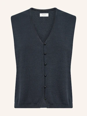 Part Two Kamizelka Z Dzianiny blau