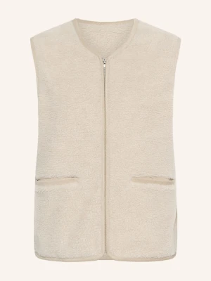 Part Two Kamizelka Z Futerka Teddy beige