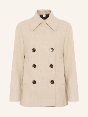 Part Two Kurtka Caban Satinapw beige