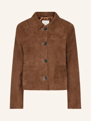 Part Two Kurtka Skórzana Nemapw braun