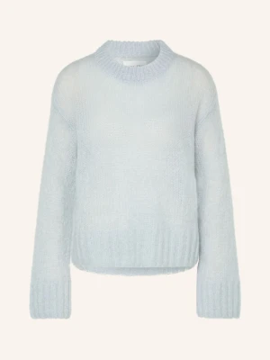 Part Two Moherowy Sweter Sillepw blau JASNONIEBIESKI