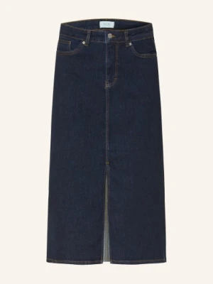Part Two Spódnica Jeansowa Dillinpw blau