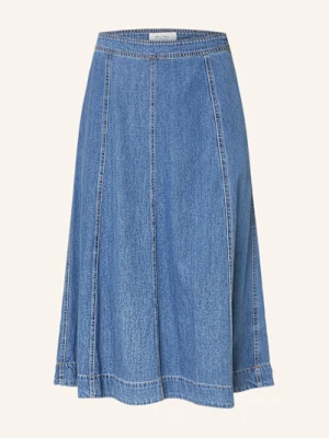 Part Two Spódnica Jeansowa Petrinapw blau