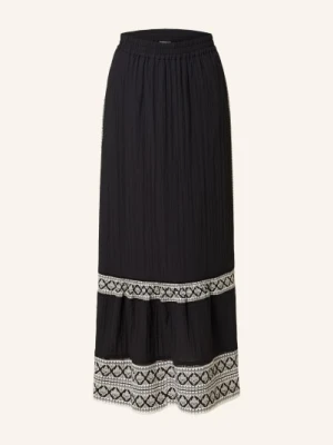 Part Two Spódnica Jemina Z Lampasami schwarz