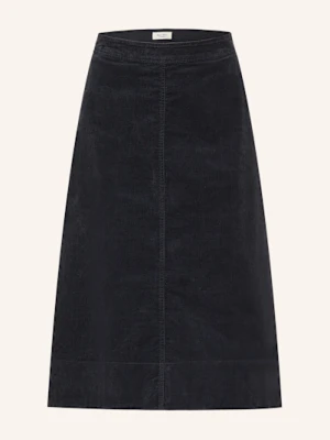 Part Two Spódnica Sztruksowa blau