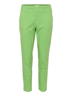 PART TWO Spodnie chino w kolorze zielonym rozmiar: 32