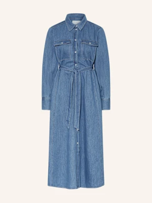 Part Two Sukienka Koszulowa Z Jeansu blau