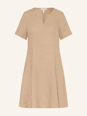 Part Two Sukienka Z Lnu Aminasapw beige