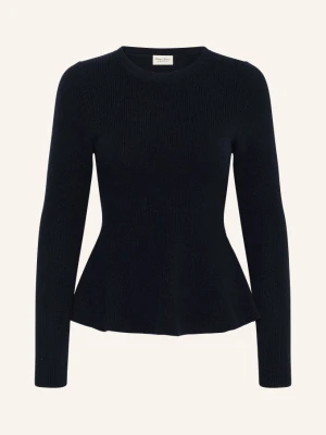 Part Two Sweter Carinapw blau GRANATOWY
