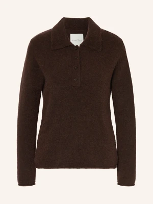 Part Two Sweter Silyapw braun CIEMNOBRĄZOWY